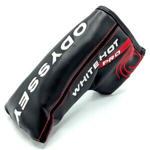 Odyssey White Hot Pro Blade Putter Cover - Very Good Condition - Black